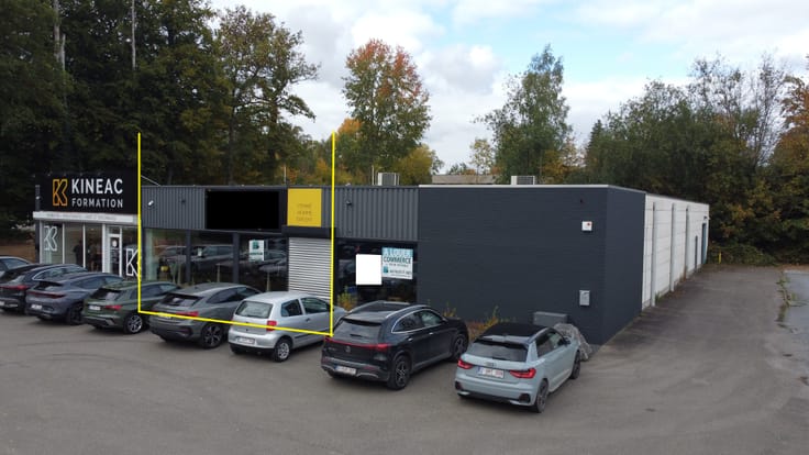 Surface commerciale 420m² (Zoning Bertransart)