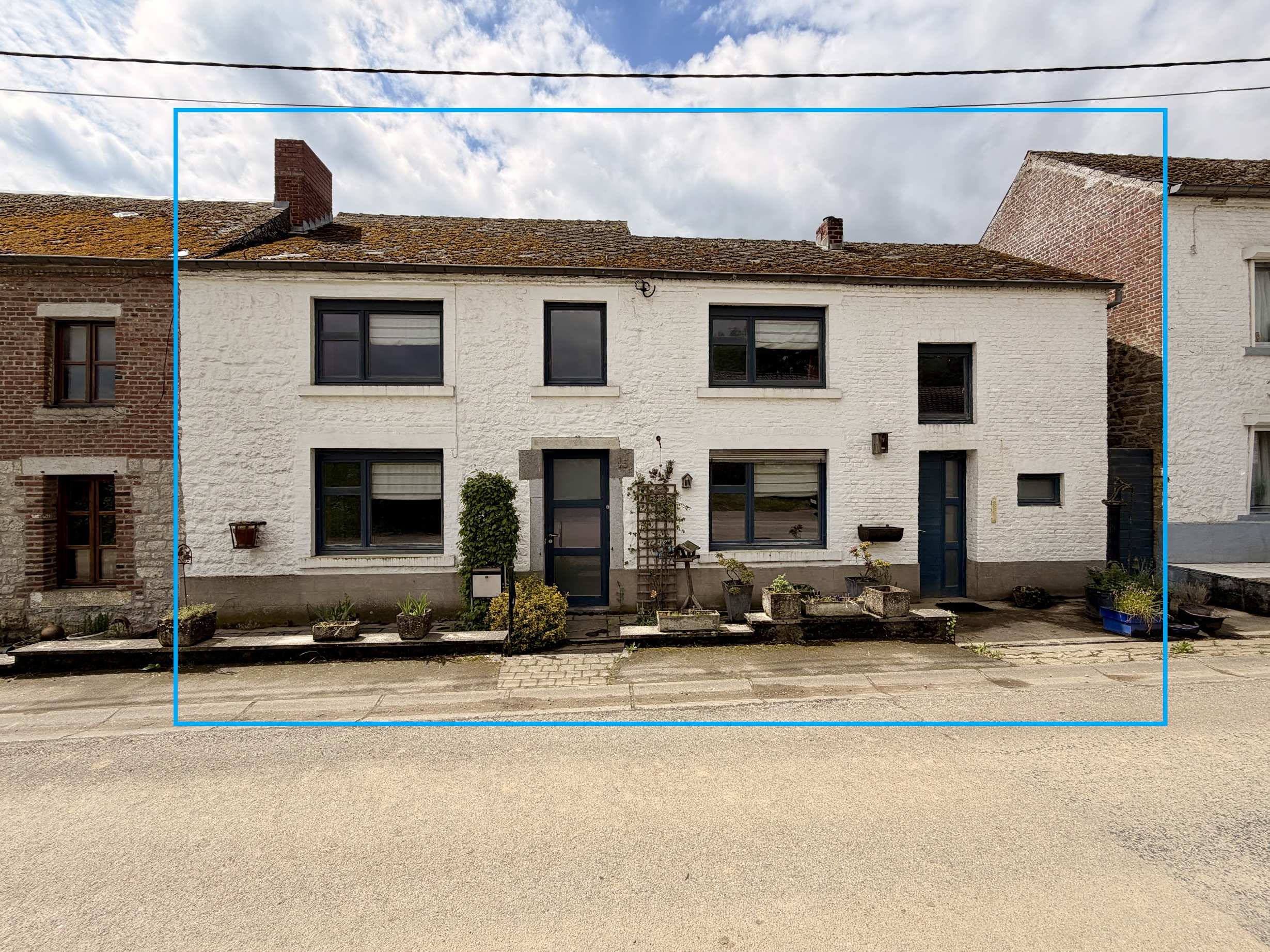 Charmante maison 3 façades avec jardin